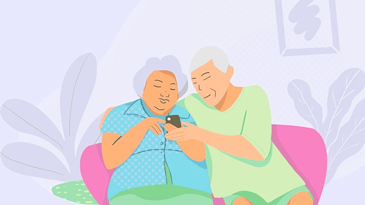 Set up a Smartphone for your Grandparents