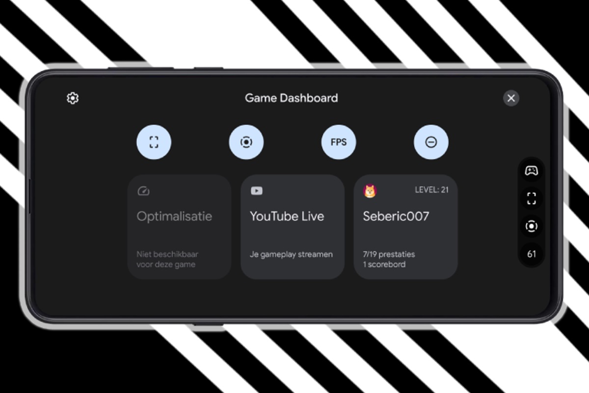 Game Dashboard in Android 12