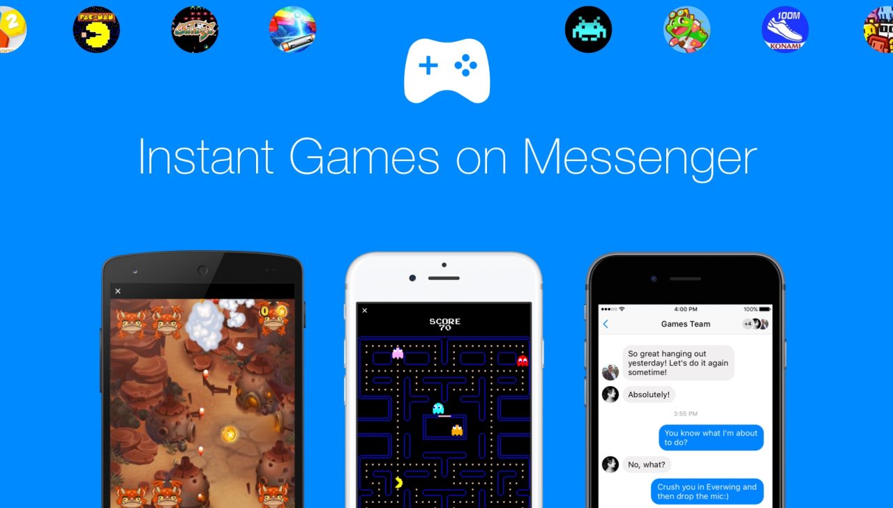 Play Games During Video Calls on Facebook messenger